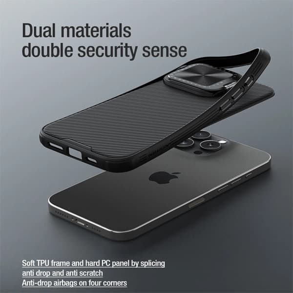 قاب محافظ نیلکین آیفون iPhone 16 Pro Max Nillkin CamShield Prop — تصویر ۸