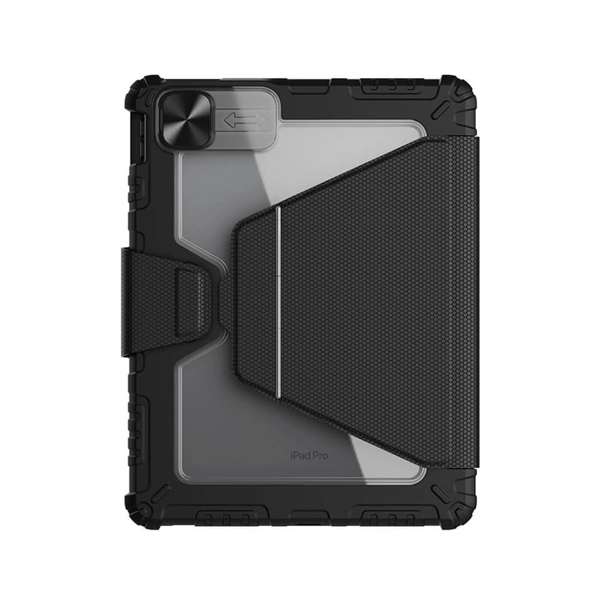 کیف کلاسوری کیبورد دار آیپد نیلکین iPad Air 13 2024 / Pro 12.9 2022 Nillkin Bumper Link Backlit — تصویر ۲