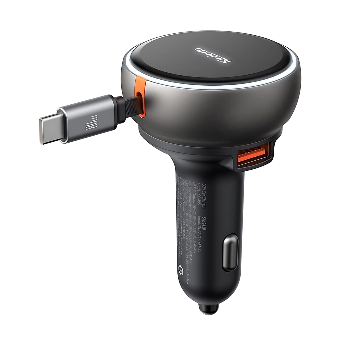 شارژر فندکی مک دودو Mcdodo CC-4850 توان کل 80 وات