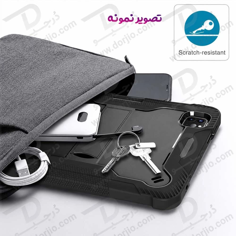 گارد ضدضربه 360 درجه استند دار بتمنی تبلت Redmi Pad 2 — تصویر ۶