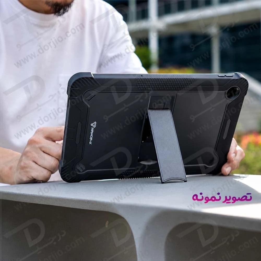 گارد ضدضربه 360 درجه استند دار بتمنی تبلت Redmi Pad 2 — تصویر ۴