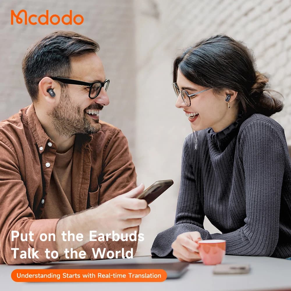 هندزفری بلوتوثی مک دودو مدل Mcdodo HP-822 ( حذف نویز ANC & ENC و هوش مصنوعی مترجم ) — تصویر ۳