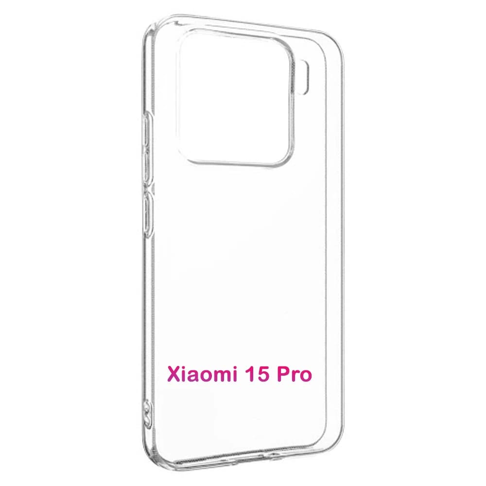 قاب ژله ای شفاف Xiaomi 15 Pro — تصویر ۲
