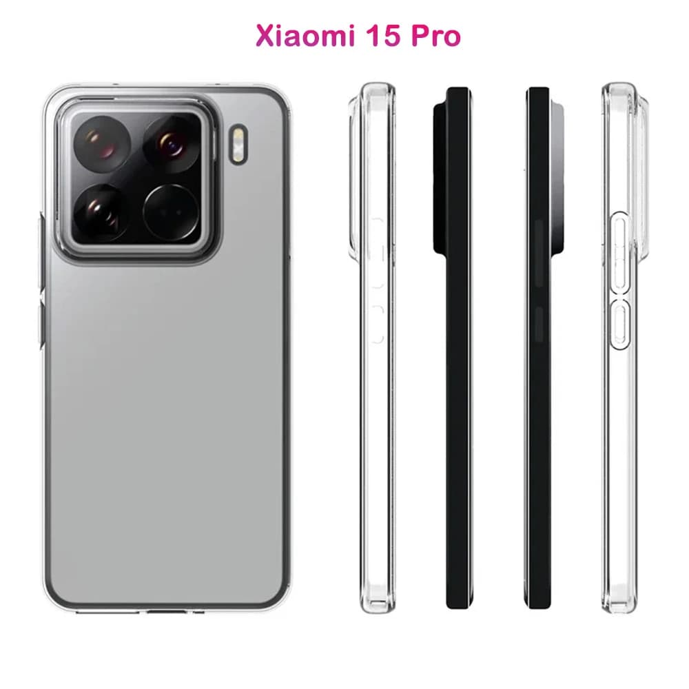 قاب ژله ای شفاف Xiaomi 15 Pro — تصویر ۶