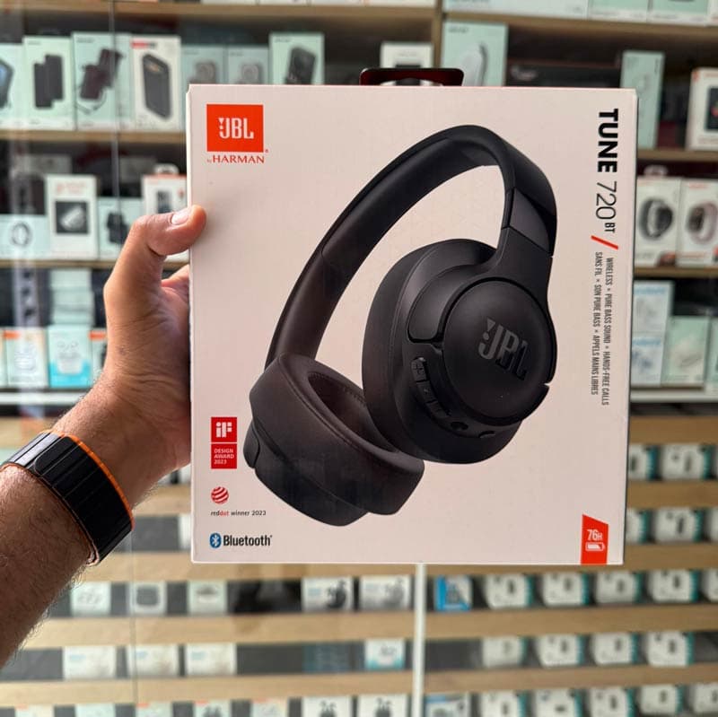 هدست بلوتوث جی بی ال JBL Tune 720 BT اورجینال 4لیبل — تصویر ۸