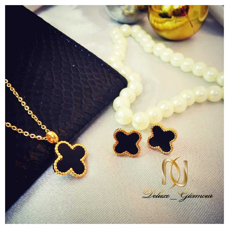 نیم ست گردنبند و گوشواره ون کلیف Vancleef&Arpels کد NS-n104