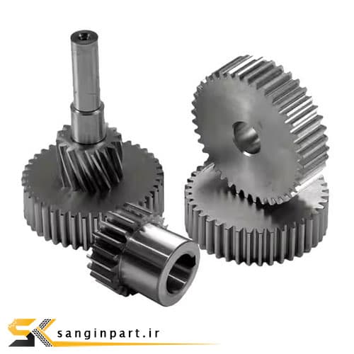 دنده و کاریر و شافت چرخ بیل مکانیکی دوسان سولار 190 لاستیکی