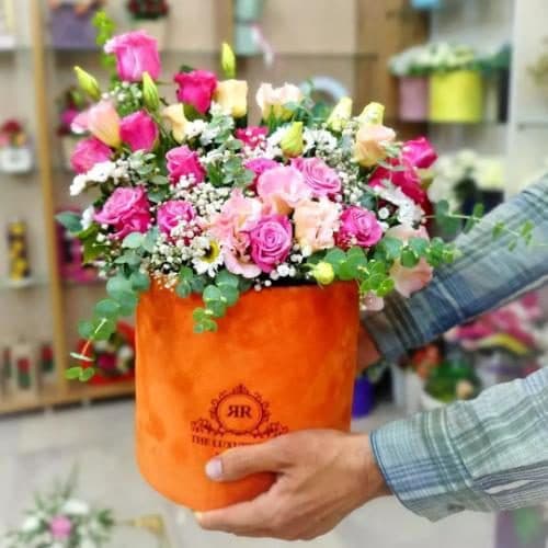 ارسال دسته گل به خواهر برای تبریک قدم نو رسیده 4536