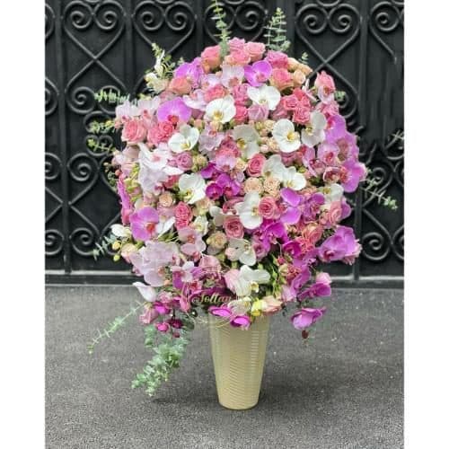 ارسال دسته گل به زن دادش برای تبریک قدم نو رسیده 4528