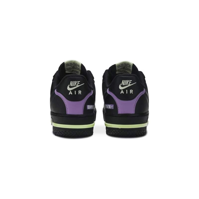 کتونی نایک ایرفورس 1 ری اکت مشکی Nike Air Force 1 React Violet Star — تصویر ۴