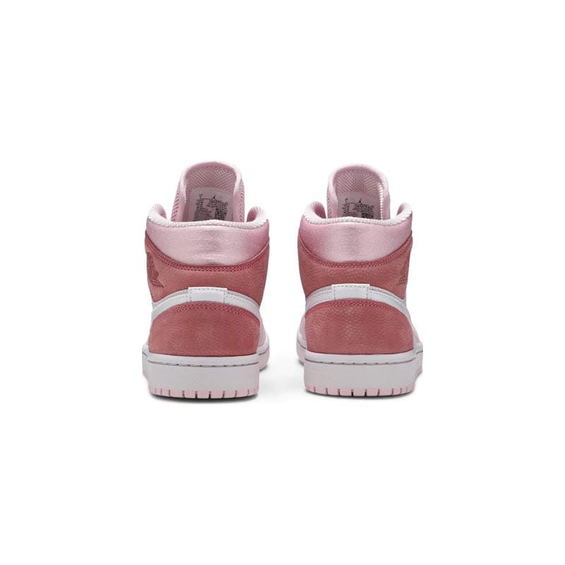 کتونی نایک ایرجردن 1 صورتی دیجیتال Nike Air Jordan 1 Mid Digital Pink — تصویر ۴