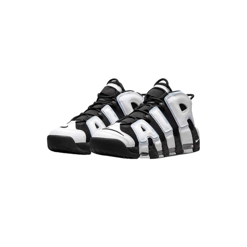 کتونی نایک ایر آپتمپو مشکی سفید آبی Nike Air More Uptempo 96 Black White Cobalt Bliss — تصویر ۶