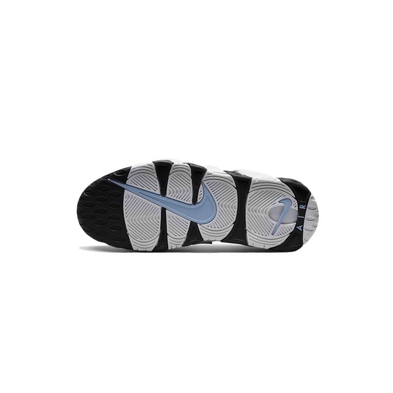 کتونی نایک ایر آپتمپو مشکی سفید آبی Nike Air More Uptempo 96 Black White Cobalt Bliss — تصویر ۳