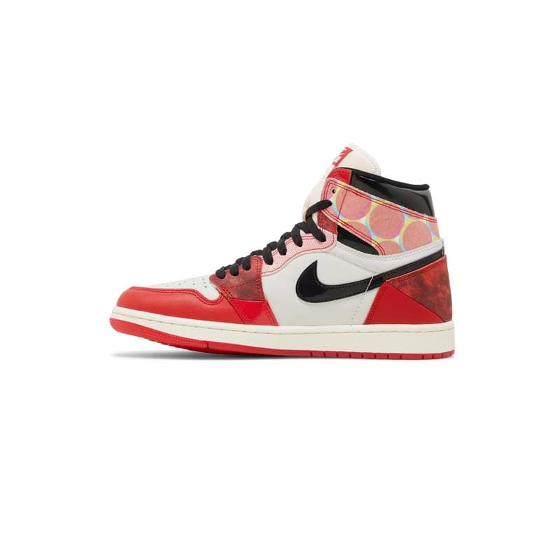 کتونی نایک ایرجردن 1 اسپایدرمن سفید قرمز Nike Air Jordan 1 Retro High OG Next Chapter Spiderman — تصویر ۲