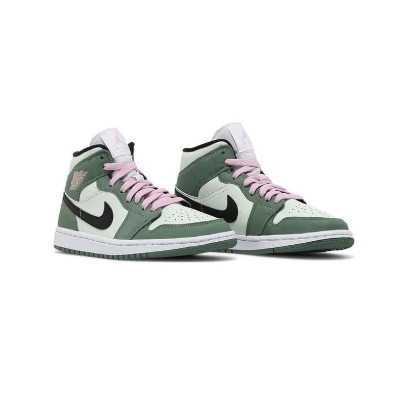 کتونی نایک ایرجردن 1 سبز صورتی Nike Air Jordan 1 SE Dutch Green — تصویر ۵