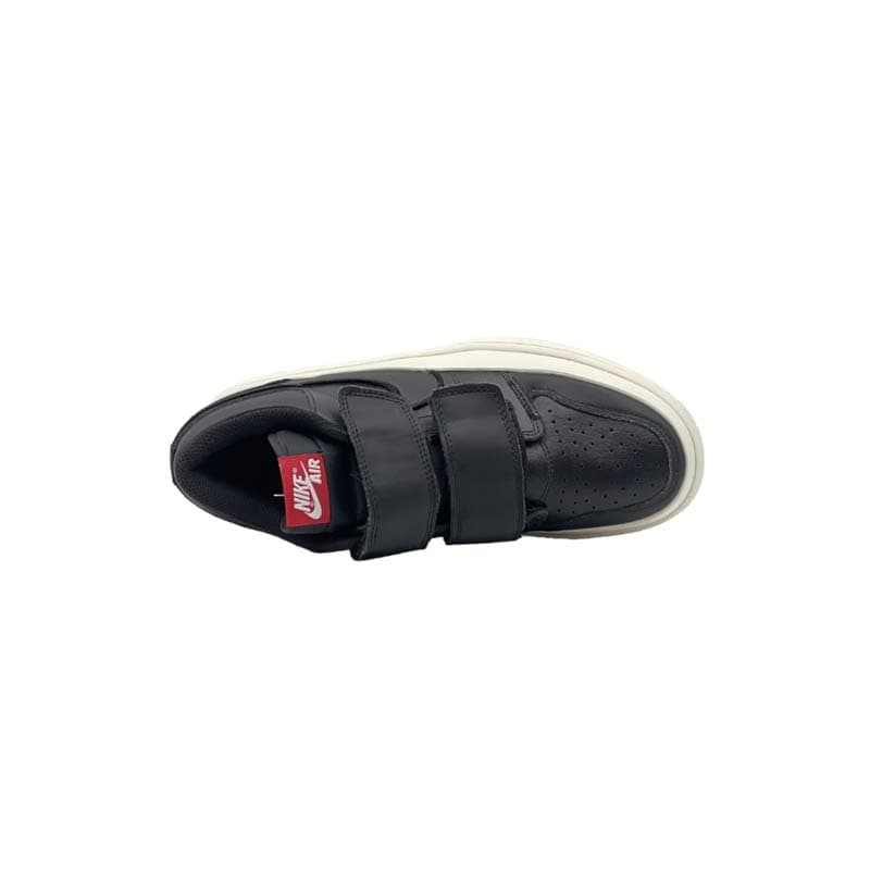 کتونی نایک ایرجردن 1 دوبل ساق کوتاه مشکی Nike Air Jordan 1 retro Low double strap black — تصویر ۲