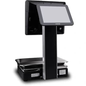 پوز اسکیل تکین 30kg سینی گود کارکرده با نمایشگر دوم