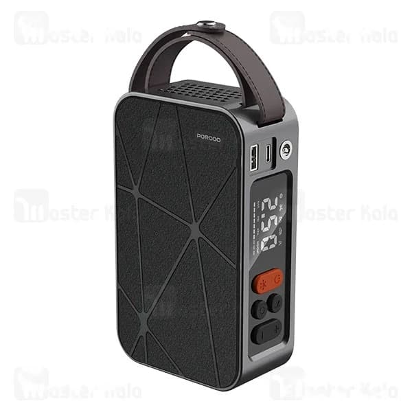 کمپرسور باد پرودو Porodo Flator PDGA03BK همراه با چراغ قوه — تصویر ۳