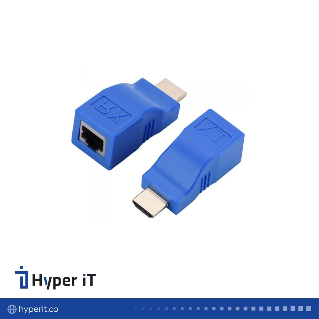اکستندر HDMI تحت شبکه مدل 4K-30M بسته 2 عددی