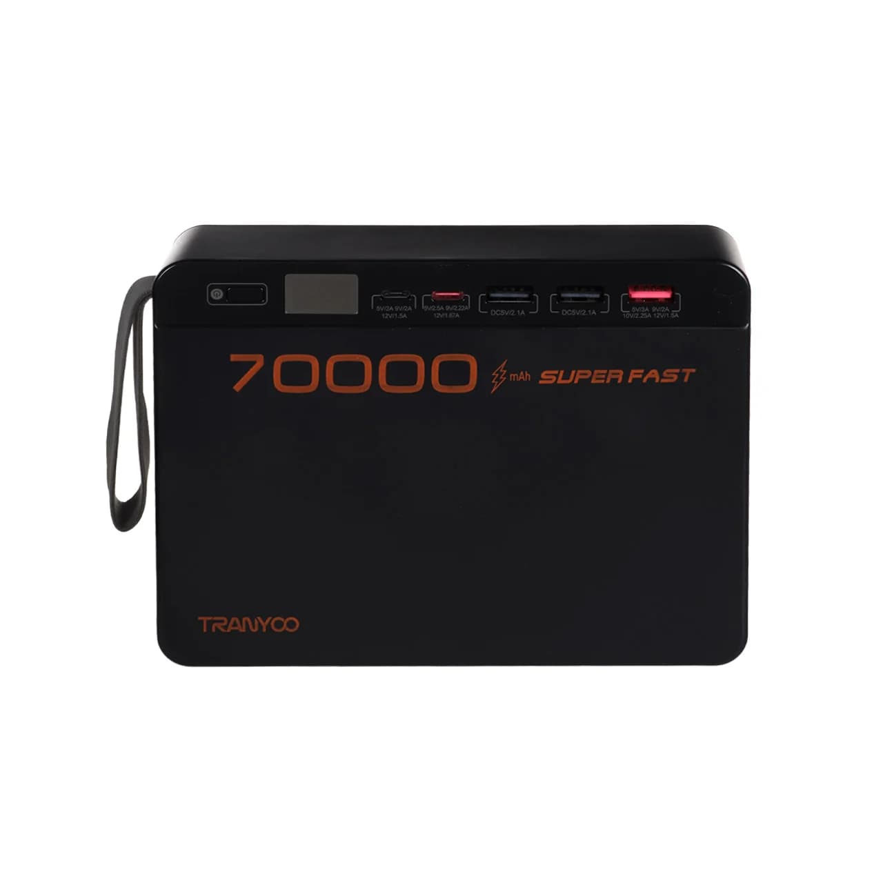 پاوربانک (فست شارژ) Tranyoo 22.5W 70000mAh مدل T-F17 – مشکی