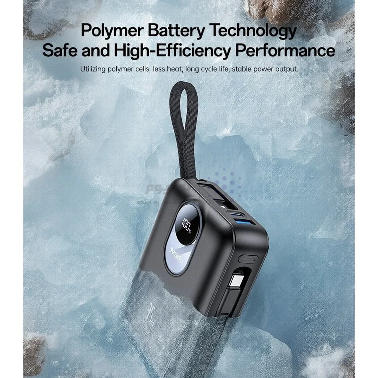 پاوربانک فست شارژ Yesido 20000mAh مدل YP94 35W – مشکی (گارانتی 18 ماه تعویض نیکان همراه) — تصویر ۶