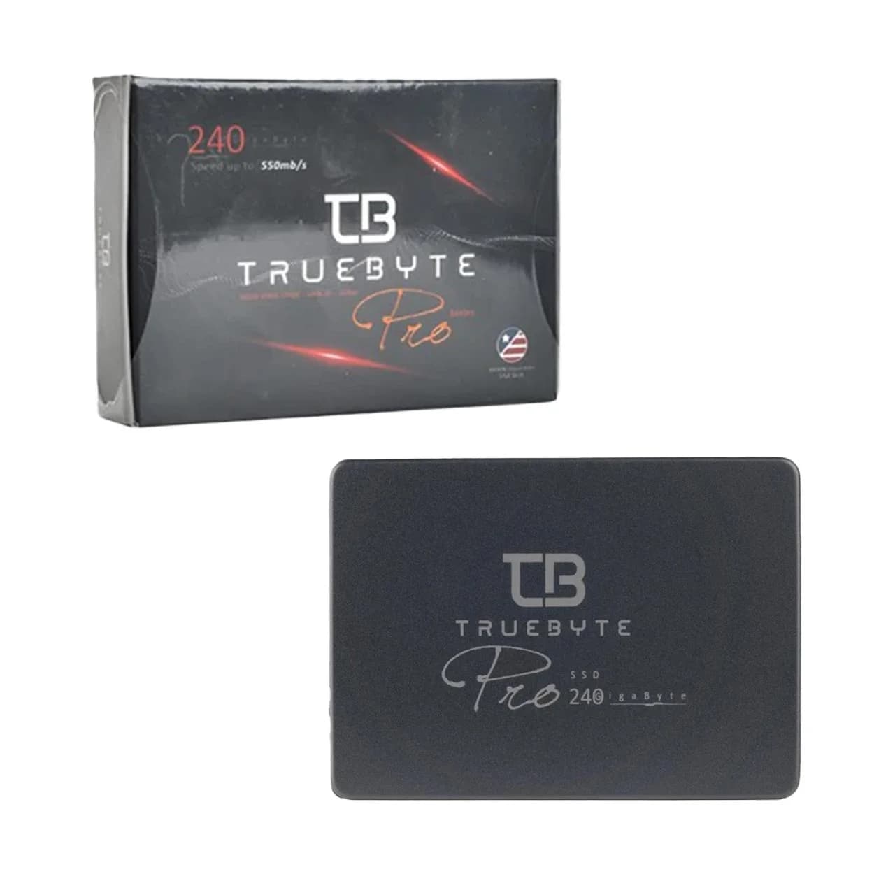 هارد TrueByte SSD مدل Pro ظرفیت 240GB – مشکی (گارانتی آی تین)