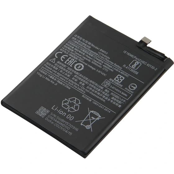 باتری موبایل مدل Bm53 ظرفیت 5000 میلی آمپر ساعت مناسب برای گوشی موبایل شیائومی Mi 10T 5G کدk24383 — تصویر ۲