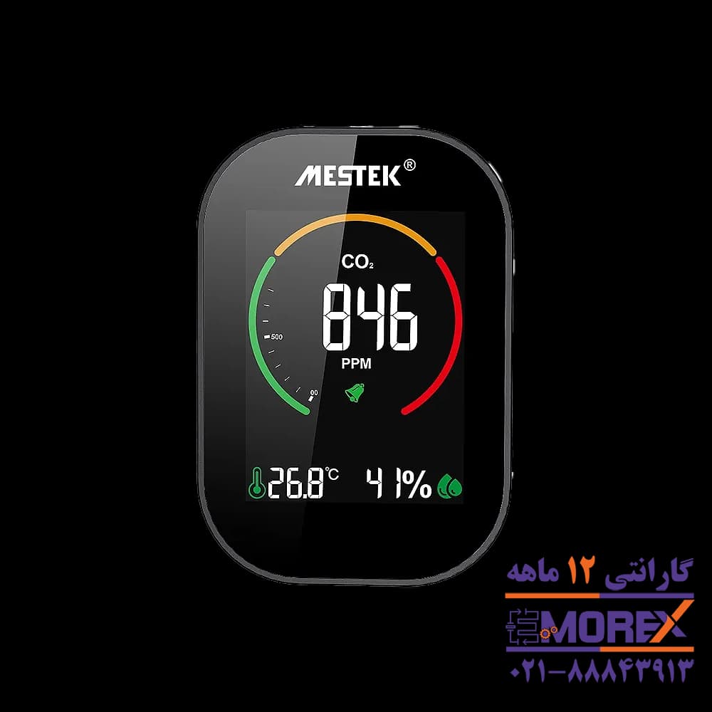 دی اکسید کربن سنج مستک | MESTEK مدل CO2