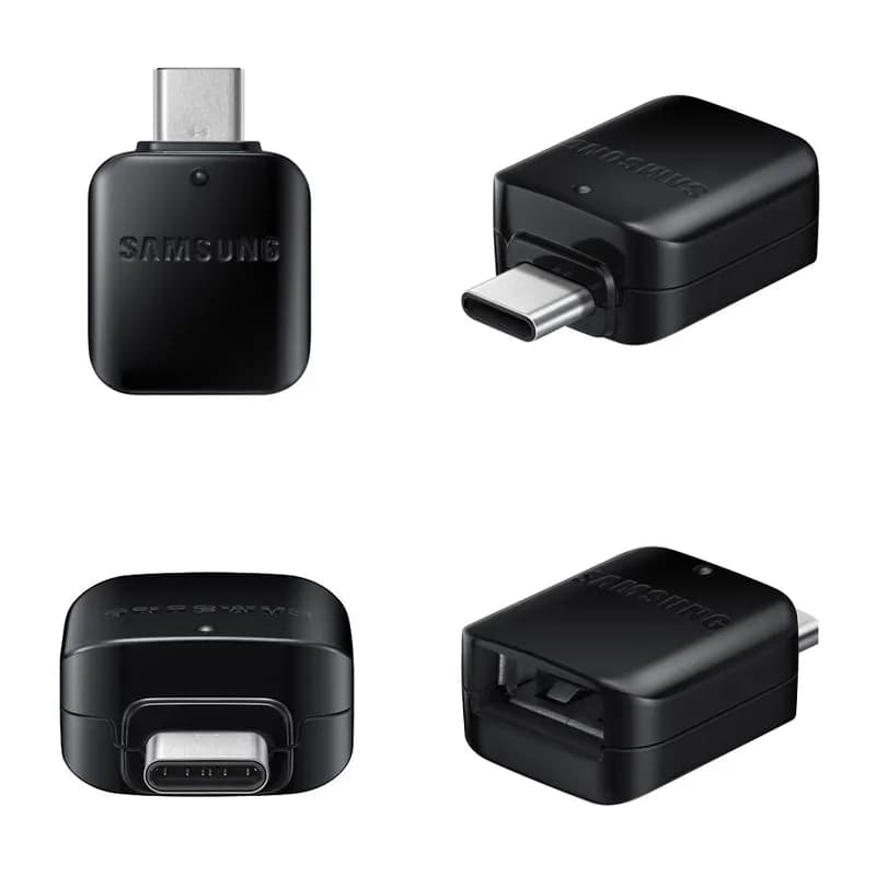 تبدیل OTG تایپ سی به USB2.0 سامسونگ مدل S10 مشکی – حراج استثنایی به قیمت خرید — تصویر ۴