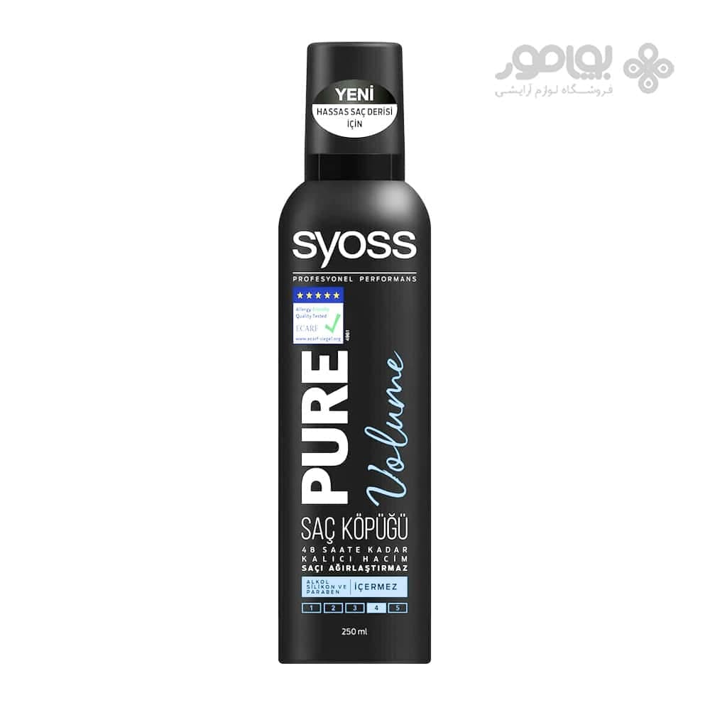 موس مو SYOSS مدل PURE VOLUME حجم 250 میل