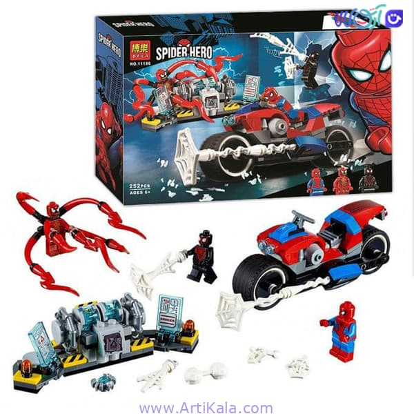 لگو مرد عنکبوتی علیه Carnage مدل Bela 11186