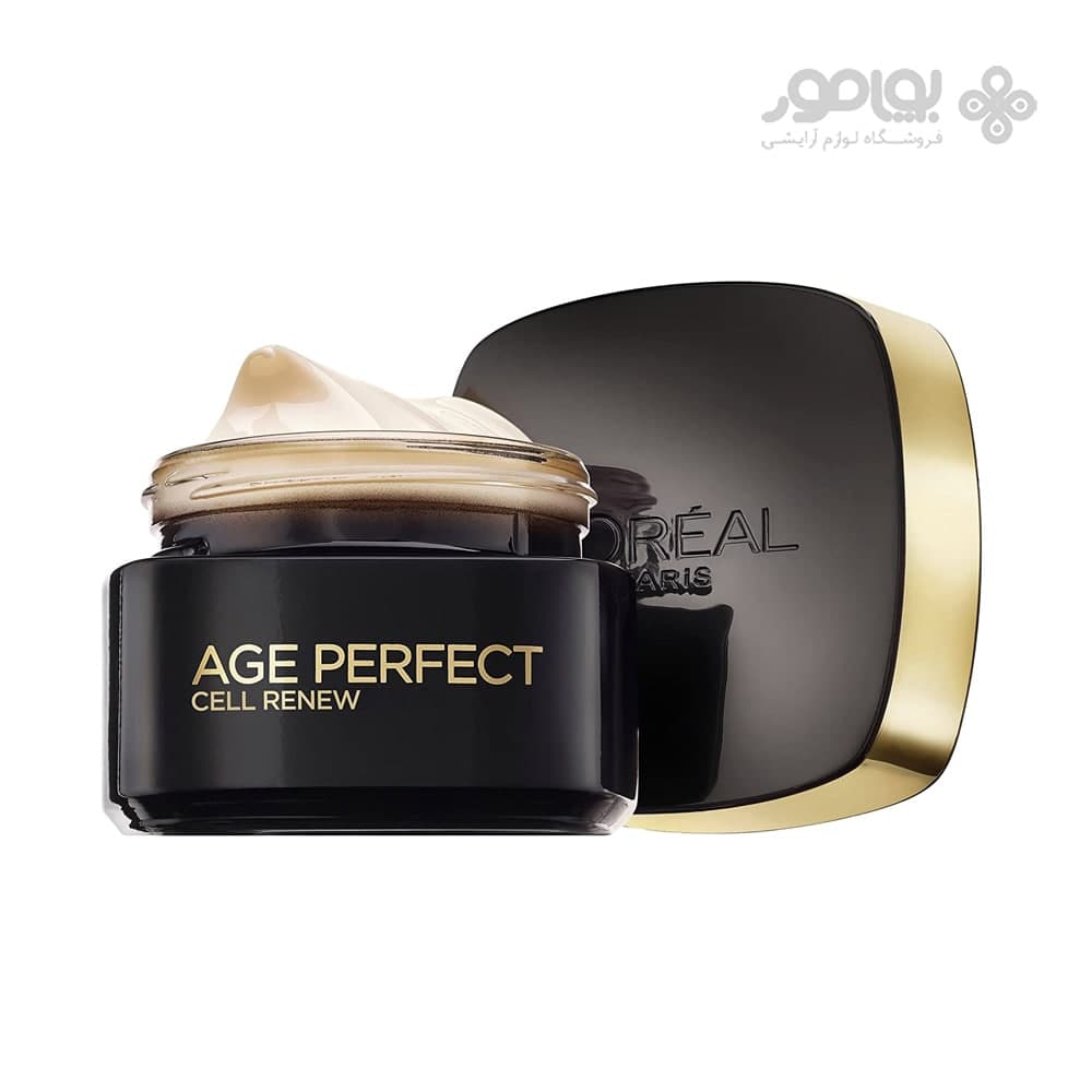 کرم ضد چروک شب ایج پرفکت لورال مدل Age Perfect Cell Renew — تصویر ۲