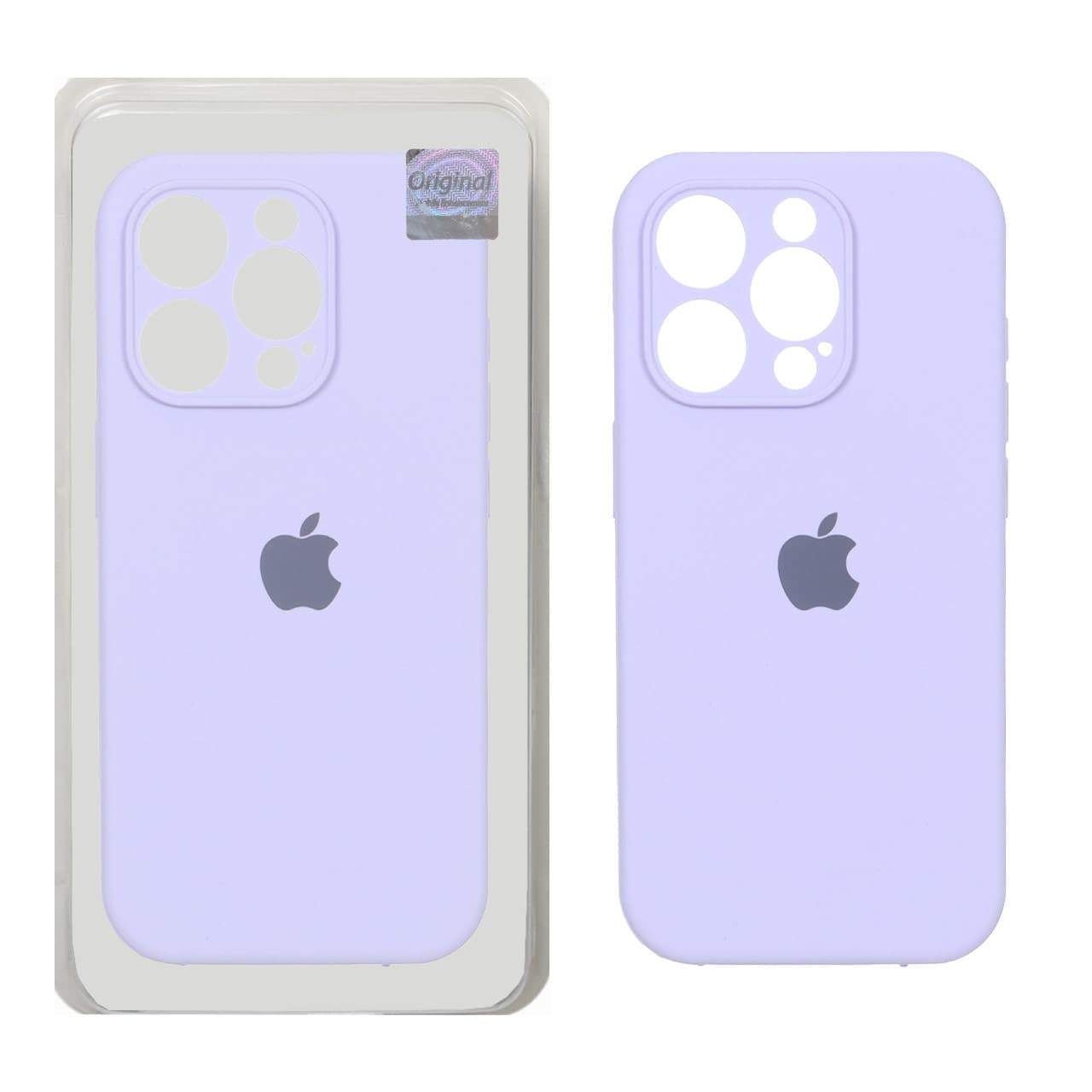 قاب سیلیکونی پاک کنی اورجینال Master Quality مدل Apple iPhone 15 Pro – یاسی (پک دار)