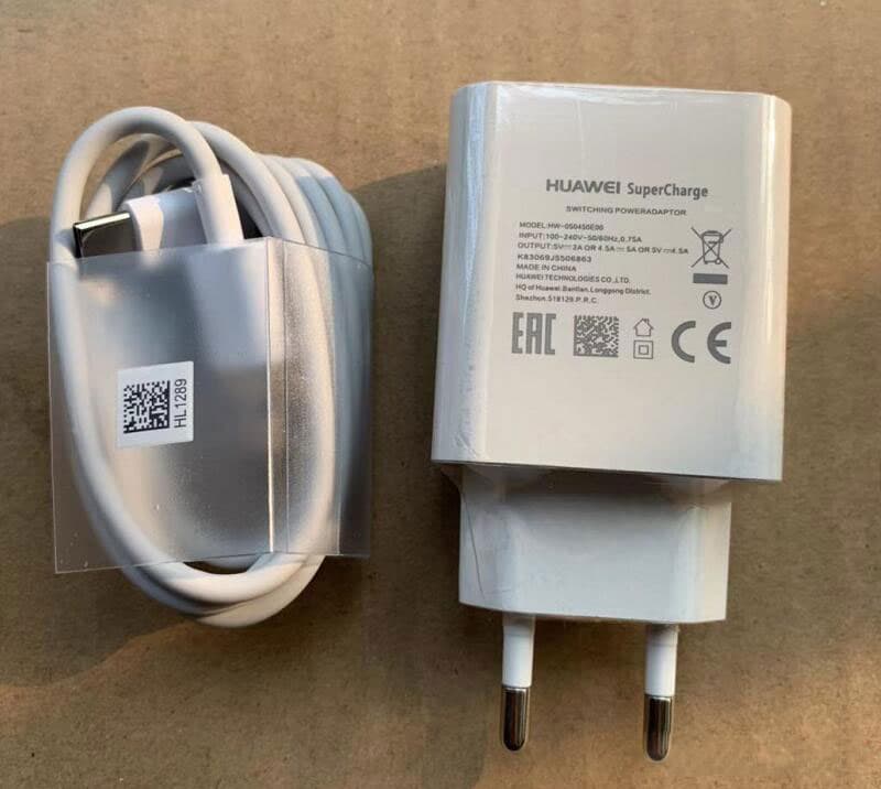 سوپر فست شارژر اصلی گوشی هوآوی Huawei P20 Lite به همراه کابل Type-c — تصویر ۷