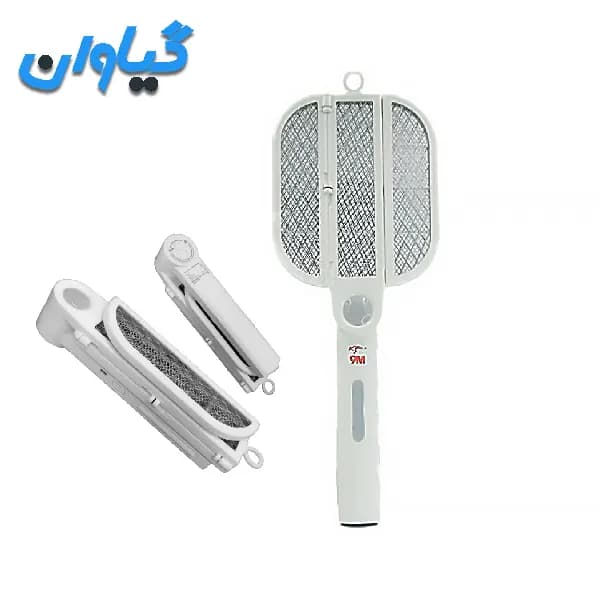 پشه کش راکتی شارژی تاشو EMS-011