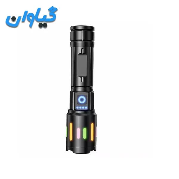 چراغ قوه شارژی کمپینگ زوم دار مدل X-Balog BL-611-TG