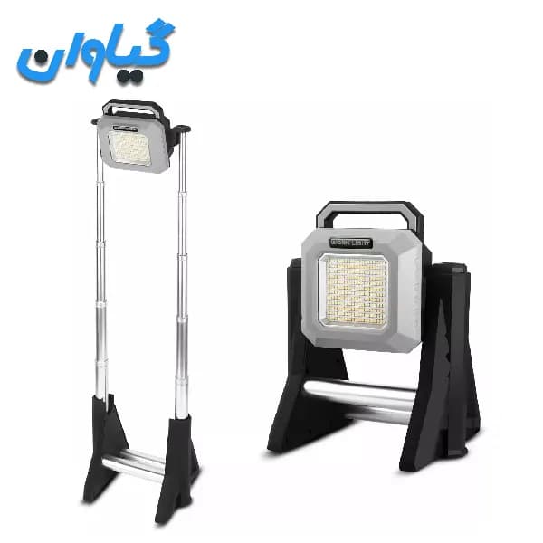 چراغ کمپینگ شارژی با پایه قابل تنظیم مدل 360