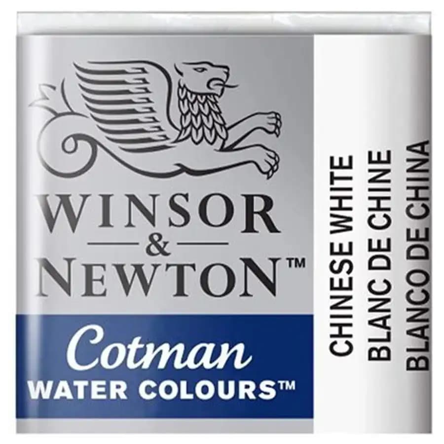 قرص آبرنگ وینزور اند نیوتن مدل COTMAN رنگ chinece white