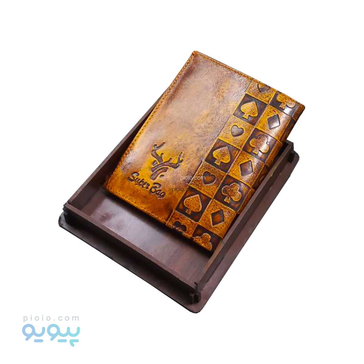 کیف پول نیم کتی طرح باستانی آیتم 61019 عمده و کارتنی