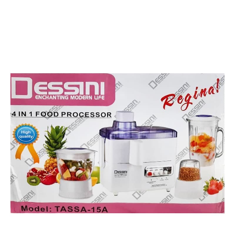 آبمیوه گیری 4 کاره دسینی مدل Dessini TASSA-15A — تصویر ۵