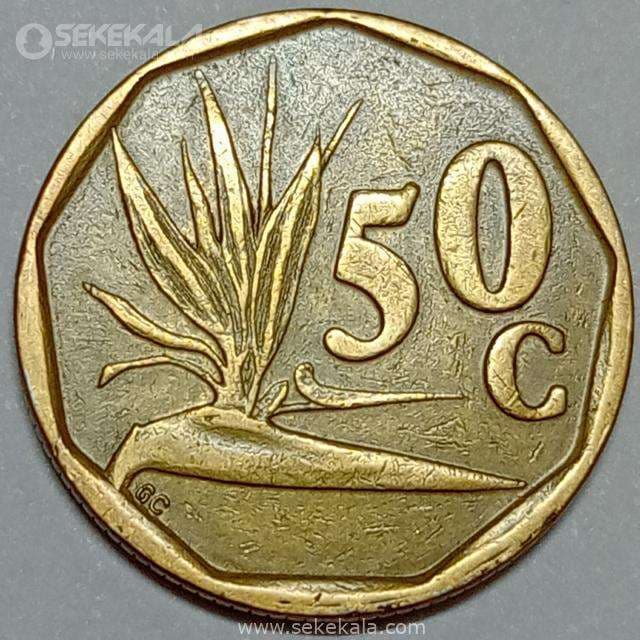 سکه 50 سنت آفریقای جنوبی 1994