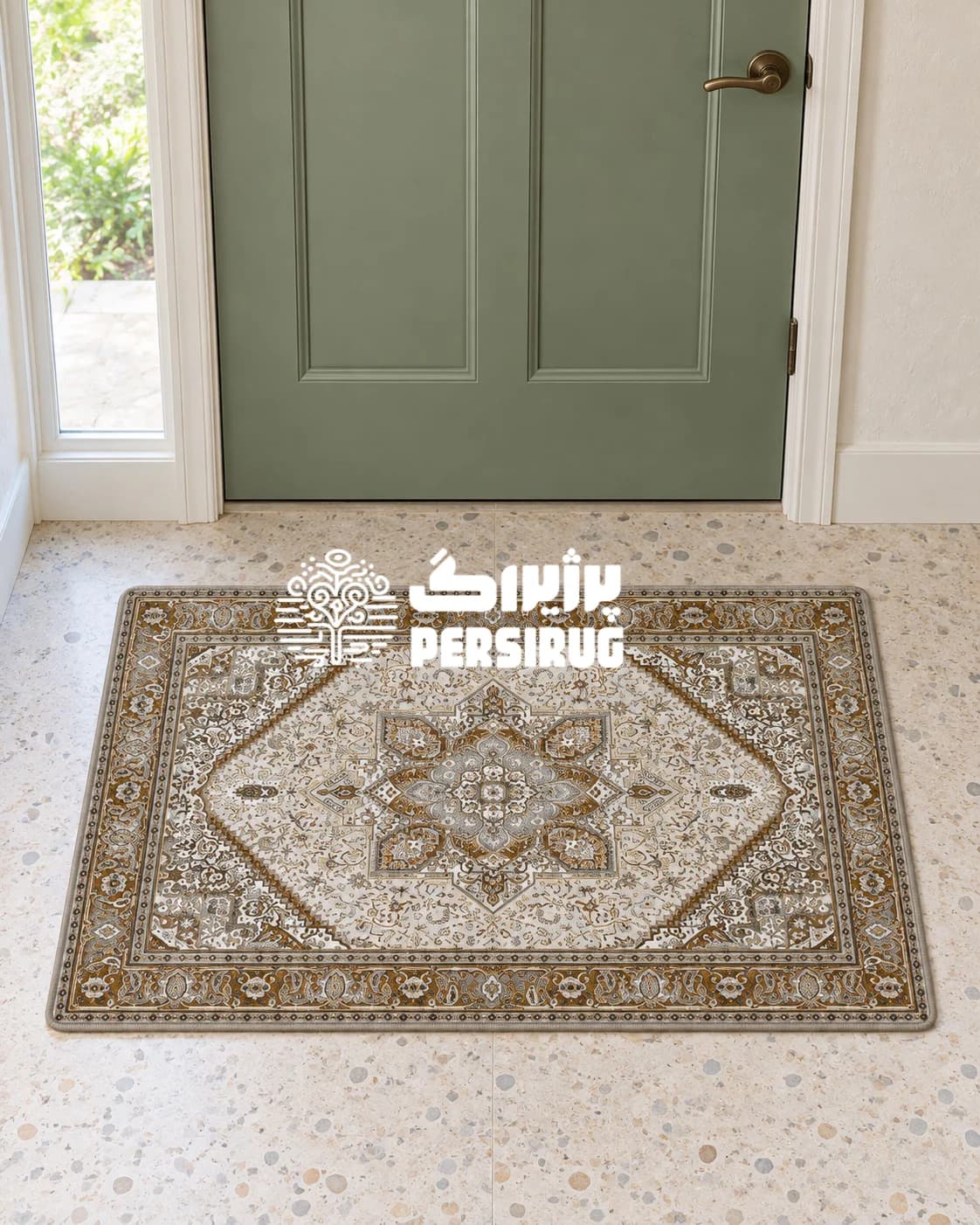 پادری زیره چرمی ترنج زرین