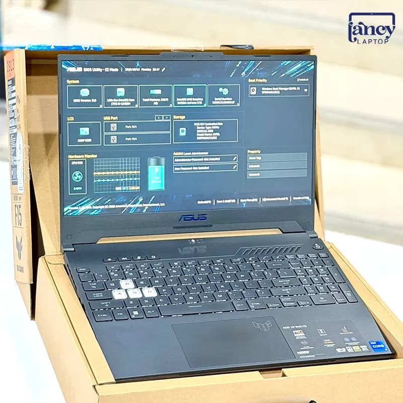 لپ تاپ اپن باکس 15.6 اینچی ایسوس TUF Gaming F15 Core i5-12450H 24GB DDR5 512GB NVMe SSD NVIDIA GeForce RTX 3050 4GB GDDR6 144Hz — تصویر ۶