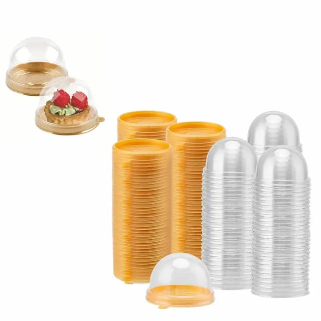 ظرف کاپ کیک تک نفره 10 عددی