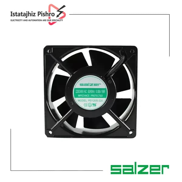 فن بلبرینگی SALZER مدل PD120B-220