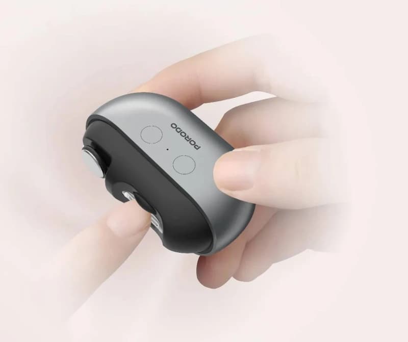 ناخن‌گیر برقی هوشمند پرودو Porodo مدل PRSPR با دو حالت عملکرد و شارژ USB-C
