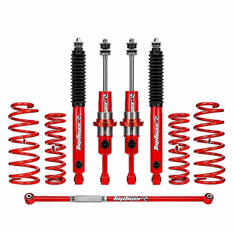 ست کامل کمک فنر اف جی کروزر مدل نیتروگس (Nitro Gas) 2.5 اینچ – TopTiger