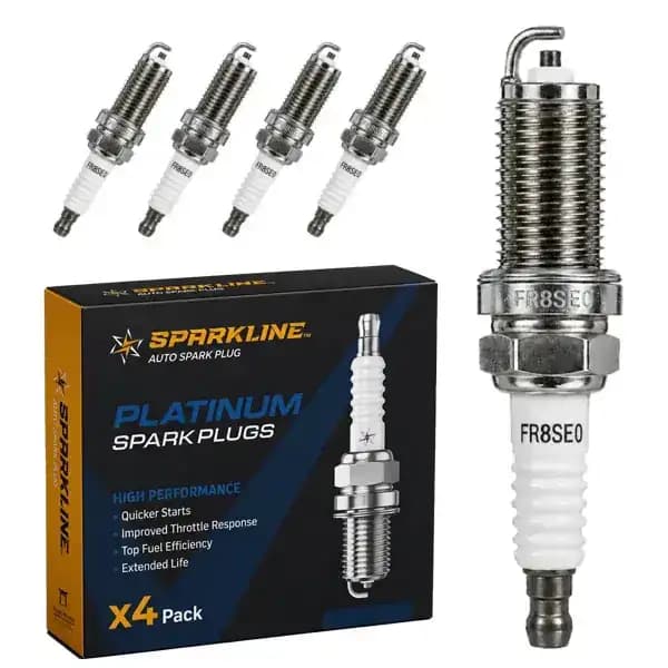 شمع پایه بلند معمولی پلاتینیوم اسپارک لاین سری Platinum مدل FR8SE0P
