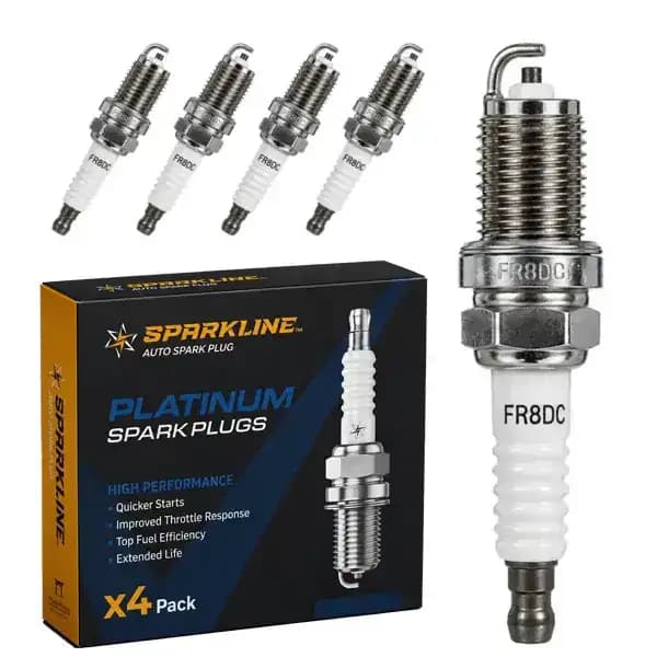 شمع پایه کوتاه معمولی پلاتینیوم اسپارک لاین سری Platinum مدل FR8DCP