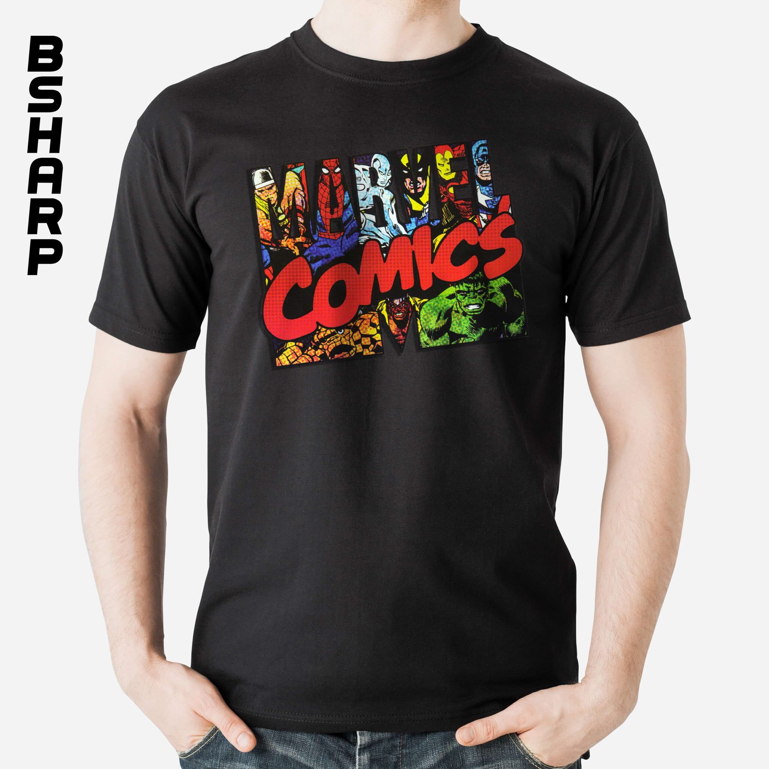 تیشرت طرح Marvel Comics